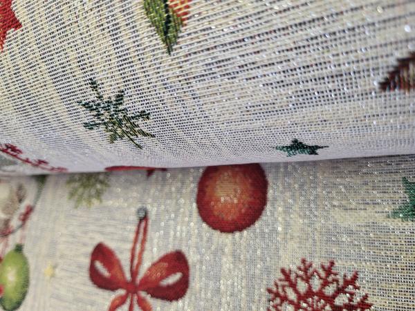 Karácsonyi mintás goblein