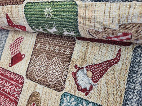 Karácsonyi mintás goblein