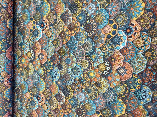 Csempe mintás vízlepergető, rozsda